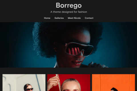 Preview the Borrego theme